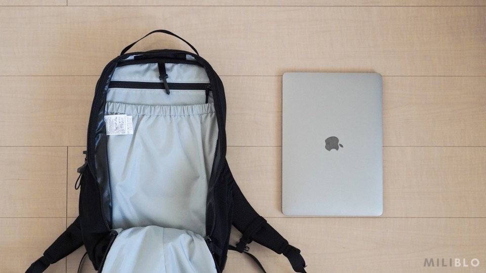 マンティス26の容量は使いやすい「26L」
